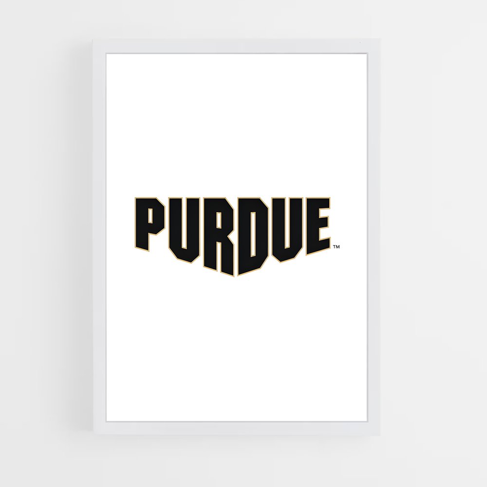 Poster Purdue de boilermakers – affiche Basketball (vue 3)